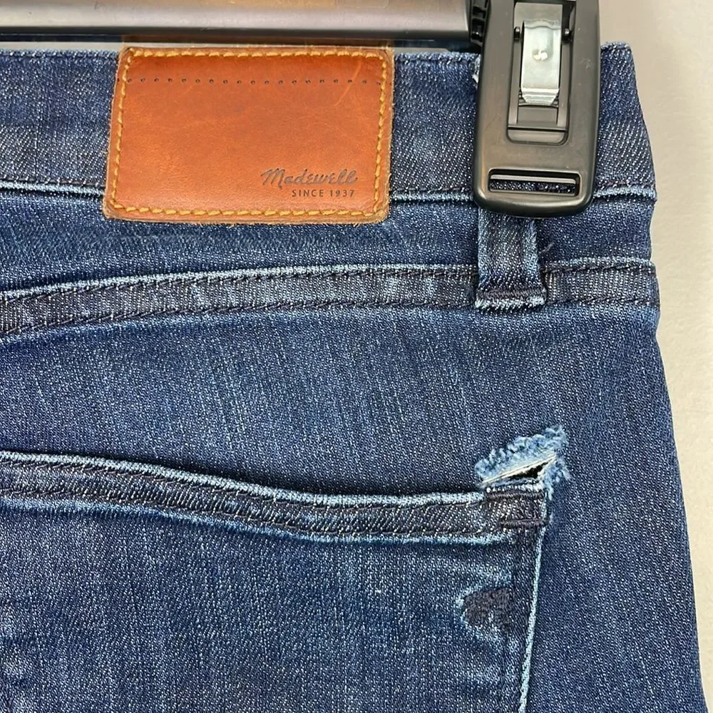 Madewell Skinny Skinny Blue Jeans. Mid Rise. Size 27.